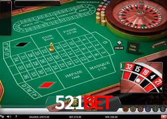 Roulette Table 521bet